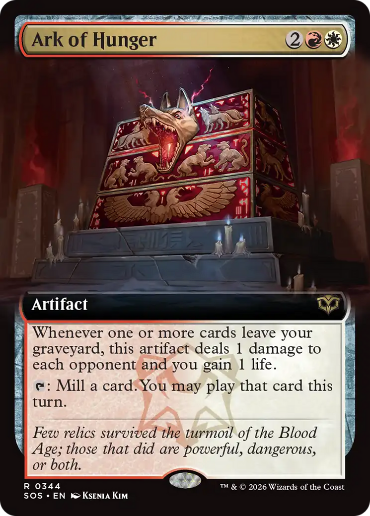 Ark of Hunger (Extended Art) [Secrets of Strixhaven] | Gear Gaming Fayetteville