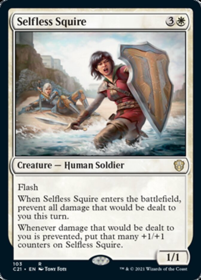 Selfless Squire [Commander 2021] | Gear Gaming Fayetteville
