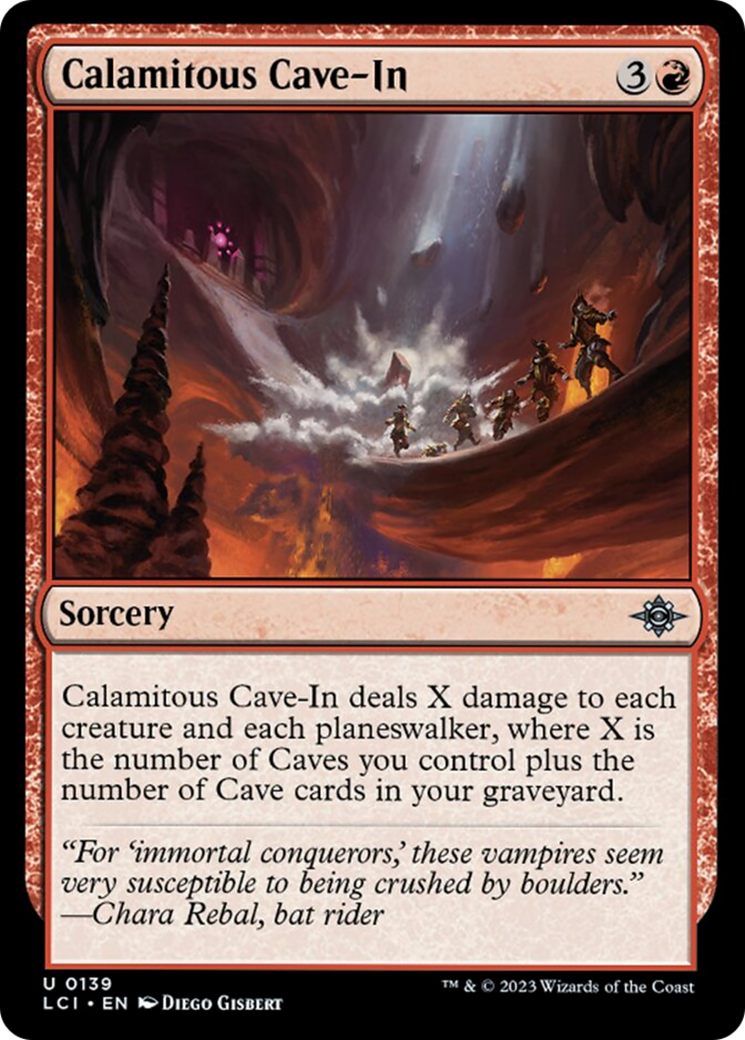 Calamitous Cave-In [The Lost Caverns of Ixalan] | Gear Gaming Fayetteville