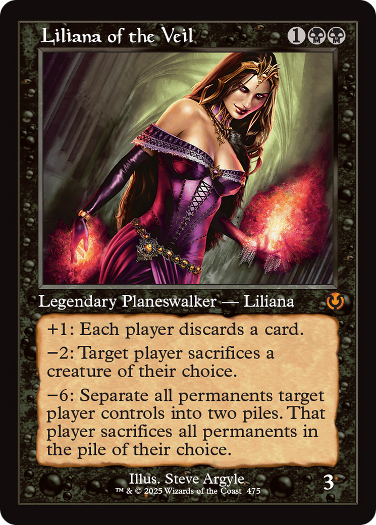 Liliana of the Veil (Retro Frame) [Innistrad Remastered] | Gear Gaming Fayetteville