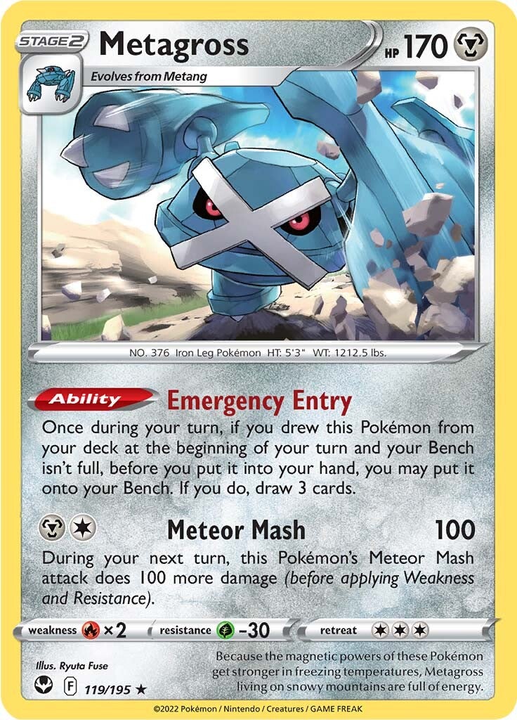 Metagross (119/195) [Sword & Shield: Silver Tempest] | Gear Gaming Fayetteville