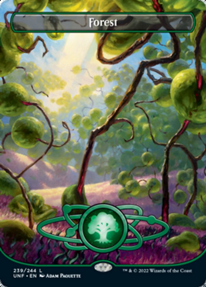 Forest (239) (Planetary Space-ic Land) [Unfinity] | Gear Gaming Fayetteville