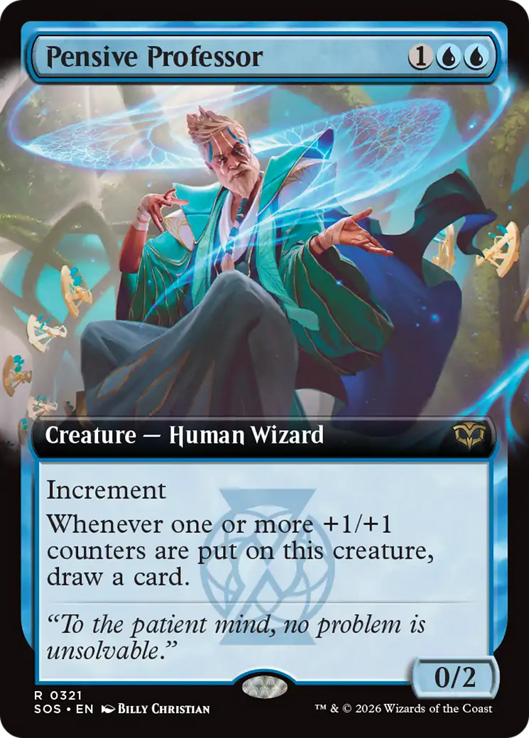 Pensive Professor (Extended Art) [Secrets of Strixhaven] | Gear Gaming Fayetteville