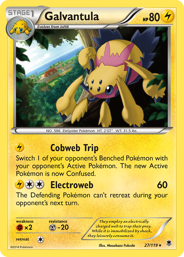 Galvantula (27/119) [XY: Phantom Forces] | Gear Gaming Fayetteville