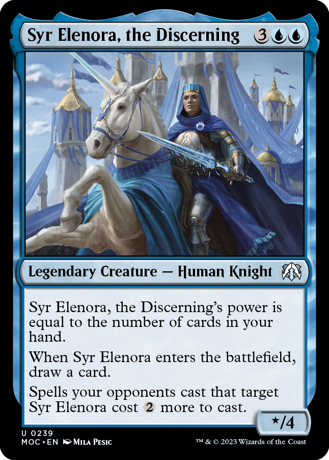Syr Elenora, the Discerning [March of the Machine Commander] | Gear Gaming Fayetteville