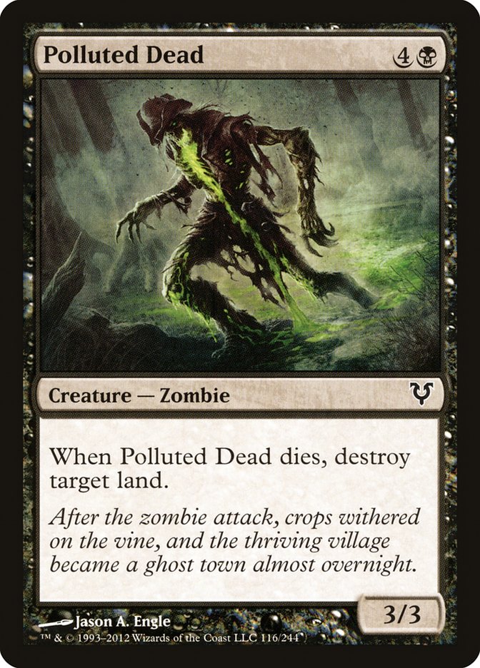 Polluted Dead [Avacyn Restored] | Gear Gaming Fayetteville