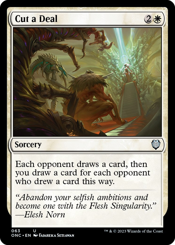 Cut a Deal [Phyrexia: All Will Be One Commander] | Gear Gaming Fayetteville