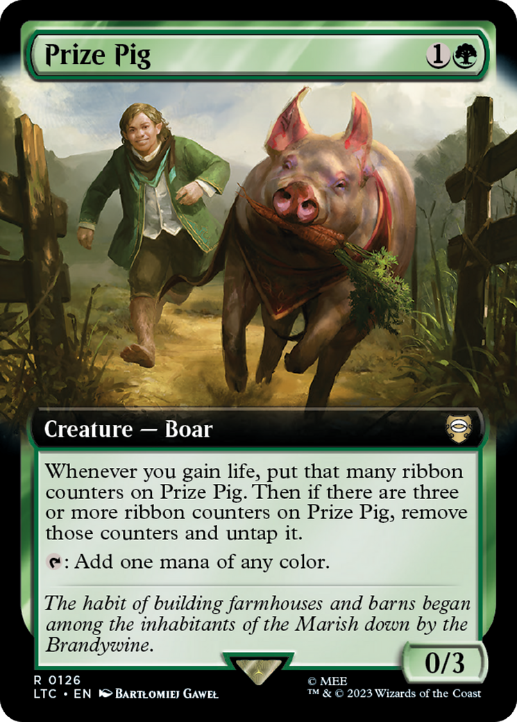 Prize Pig (Extended Art) [The Lord of the Rings: Tales of Middle-Earth Commander] | Gear Gaming Fayetteville