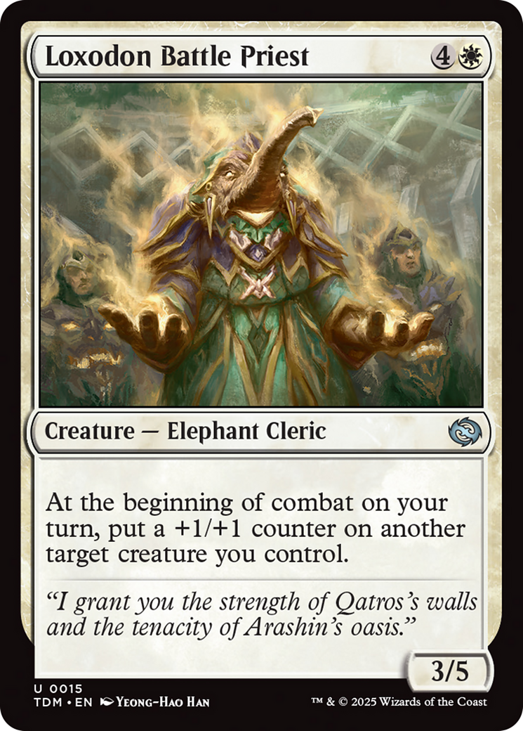 Loxodon Battle Priest [Tarkir: Dragonstorm] | Gear Gaming Fayetteville