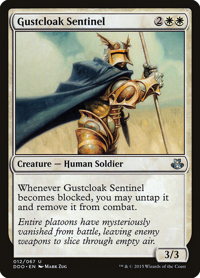 Gustcloak Sentinel [Duel Decks: Elspeth vs. Kiora] | Gear Gaming Fayetteville