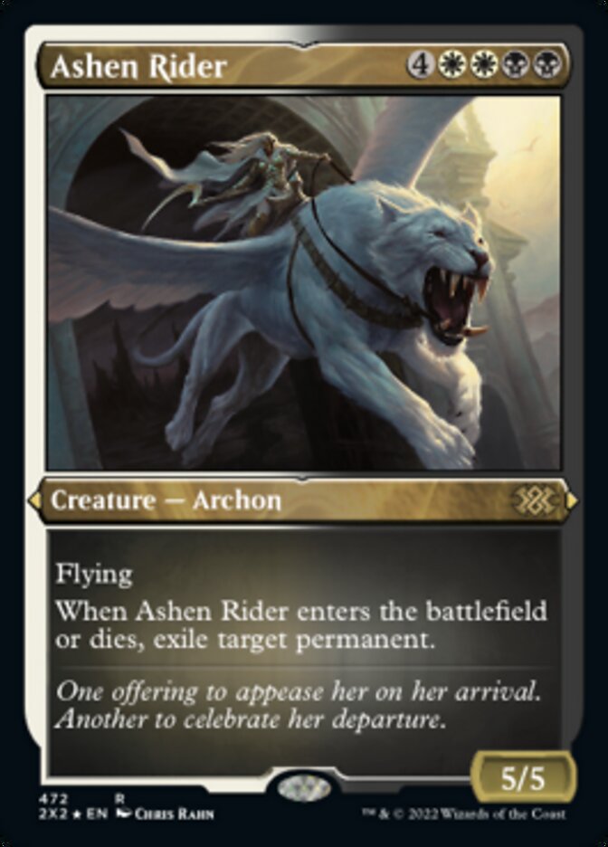 Ashen Rider (Foil Etched) [Double Masters 2022] | Gear Gaming Fayetteville