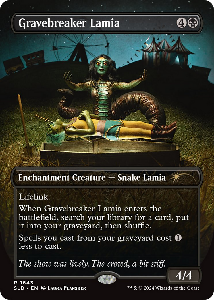 Gravebreaker Lamia (Rainbow Foil) [Secret Lair Drop Series] | Gear Gaming Fayetteville