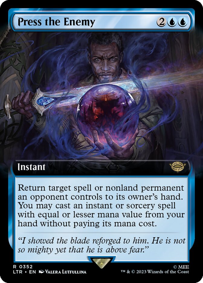 Press the Enemy (Extended Art) [The Lord of the Rings: Tales of Middle-Earth] | Gear Gaming Fayetteville