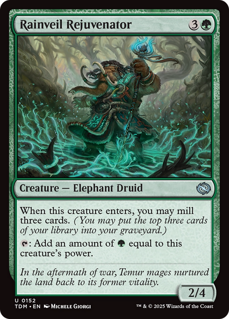 Rainveil Rejuvenator [Tarkir: Dragonstorm] | Gear Gaming Fayetteville