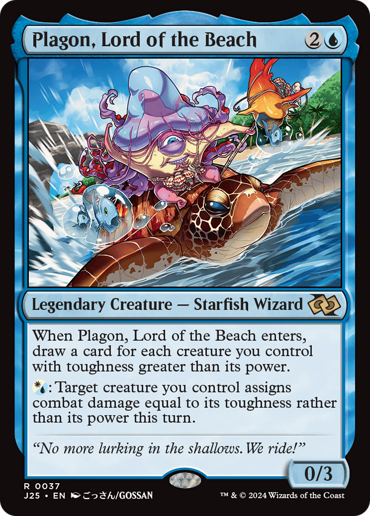 Plagon, Lord of the Beach (Anime) [Foundations Jumpstart] | Gear Gaming Fayetteville