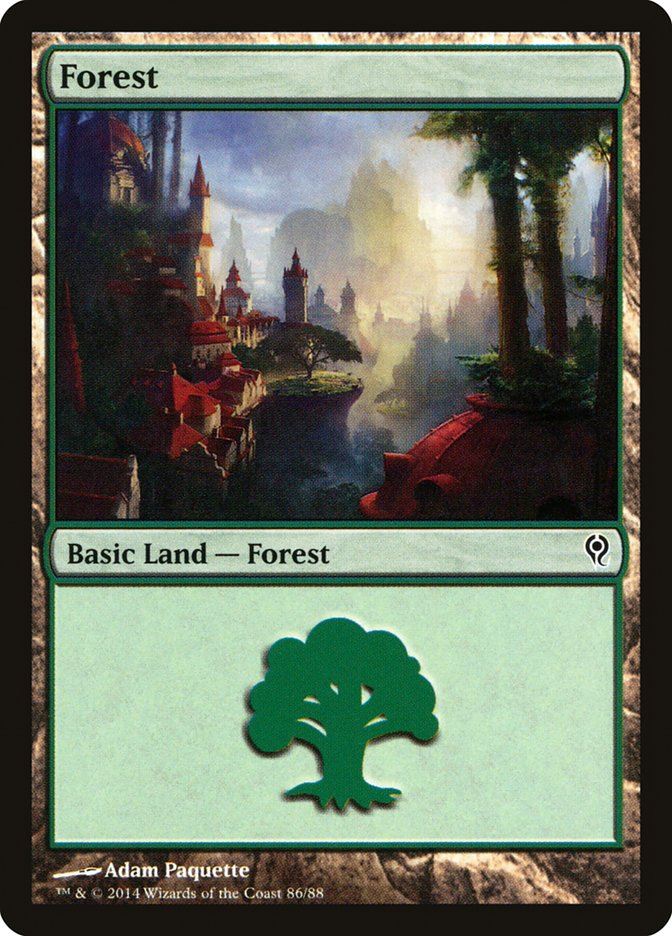 Forest (86) [Duel Decks: Jace vs. Vraska] | Gear Gaming Fayetteville