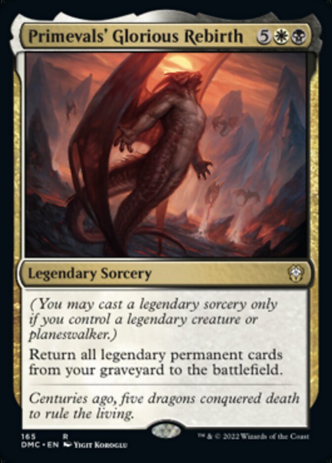 Primevals' Glorious Rebirth [Dominaria United Commander] | Gear Gaming Fayetteville