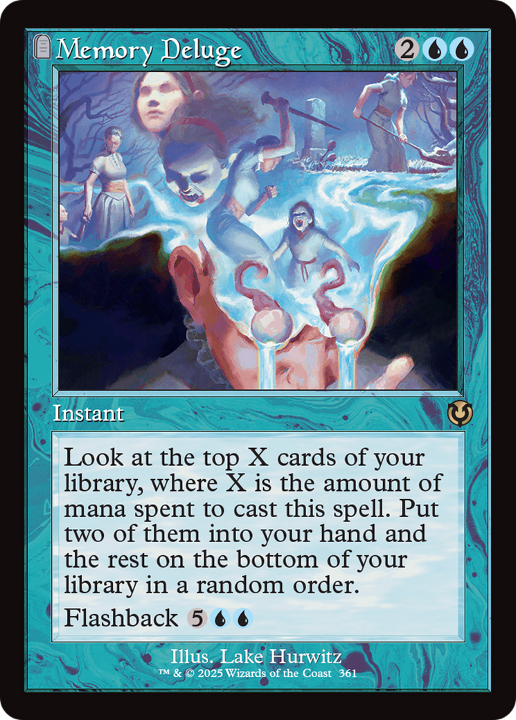 Memory Deluge (Retro Frame) [Innistrad Remastered] | Gear Gaming Fayetteville