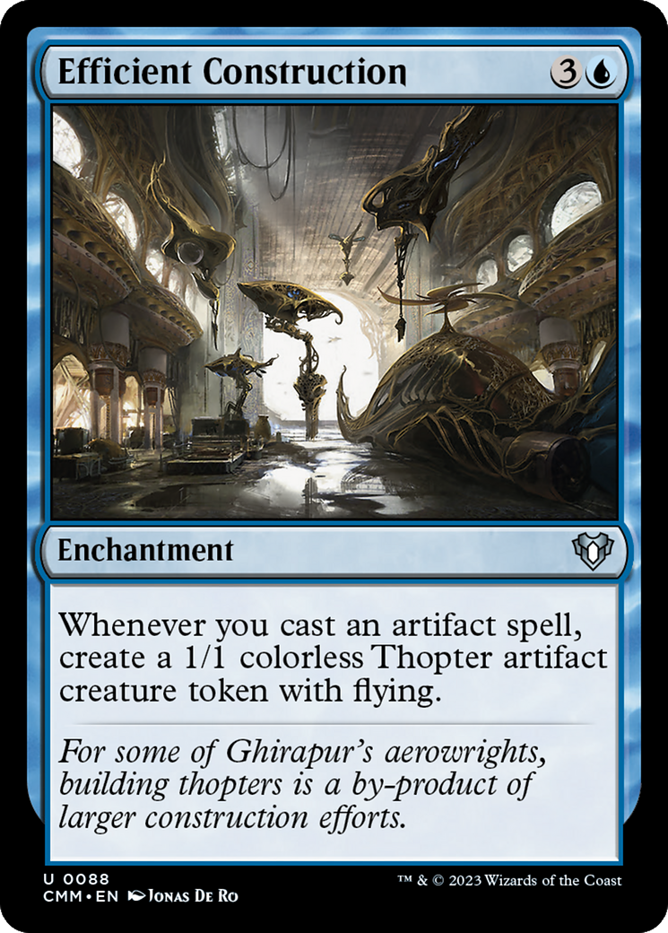 Efficient Construction [Commander Masters] | Gear Gaming Fayetteville