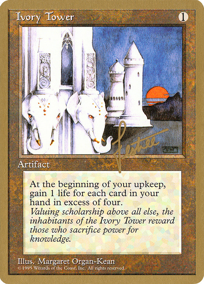 Ivory Tower (Bertrand Lestree) [Pro Tour Collector Set] | Gear Gaming Fayetteville