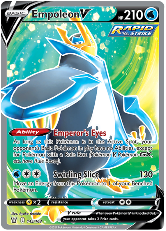 Empoleon V (145/163) [Sword & Shield: Battle Styles] | Gear Gaming Fayetteville