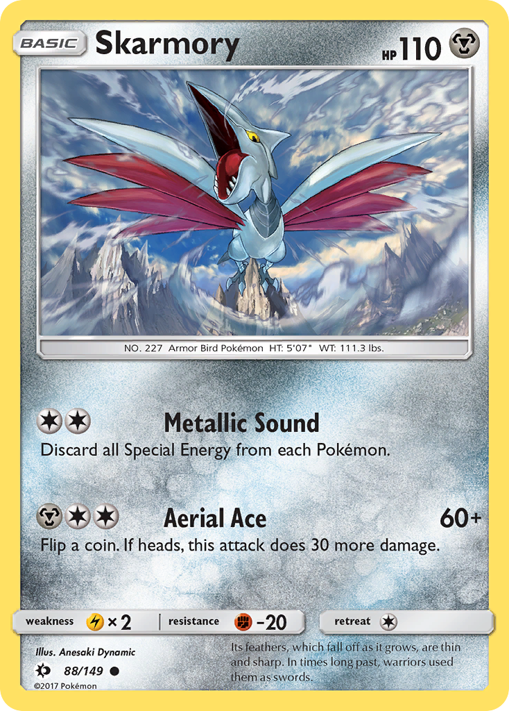 Skarmory (88/149) [Sun & Moon: Base Set] | Gear Gaming Fayetteville