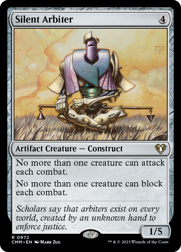 Silent Arbiter [Commander Masters] | Gear Gaming Fayetteville