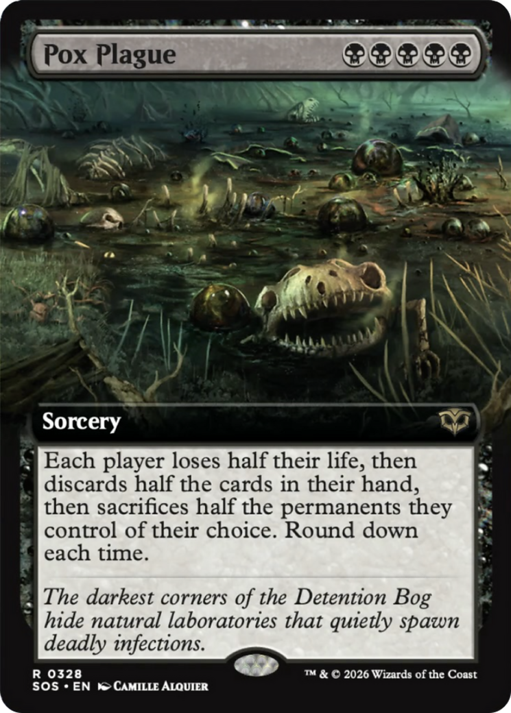Pox Plague (Extended Art) [Secrets of Strixhaven] | Gear Gaming Fayetteville