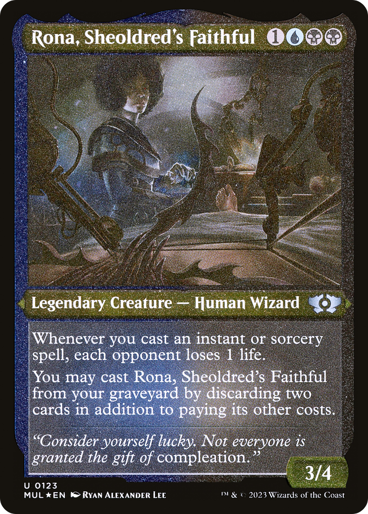 Rona, Sheoldred's Faithful (Foil Etched) [Multiverse Legends] | Gear Gaming Fayetteville