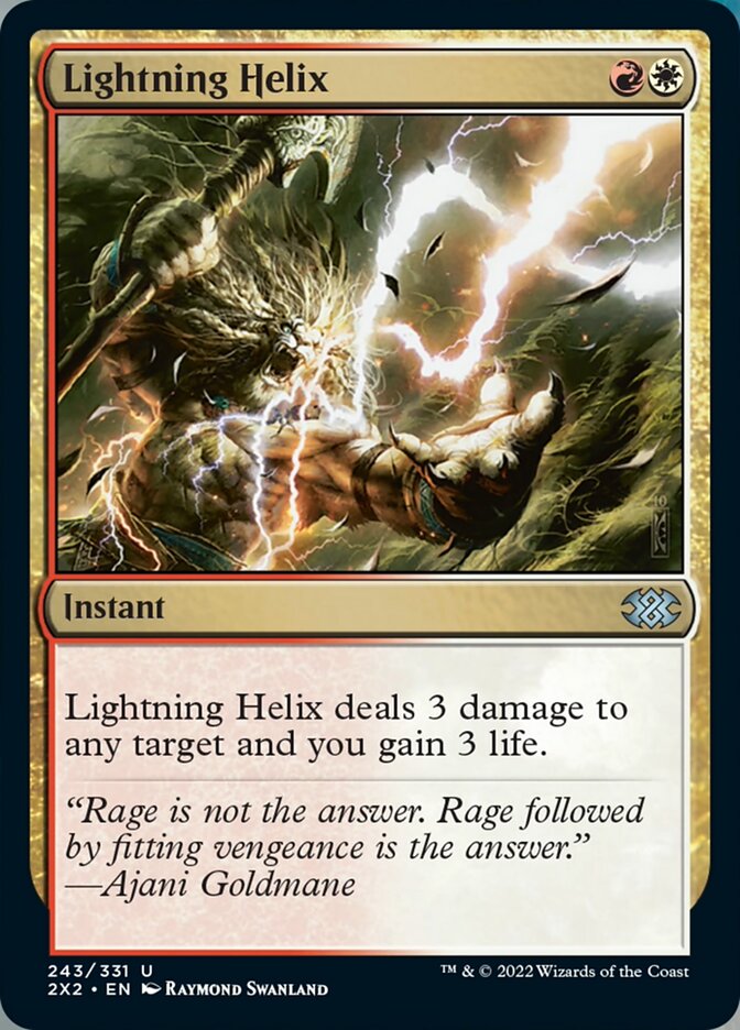 Lightning Helix [Double Masters 2022] | Gear Gaming Fayetteville