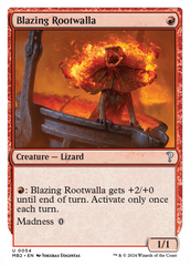 Blazing Rootwalla (White Border) [Mystery Booster 2] | Gear Gaming Fayetteville