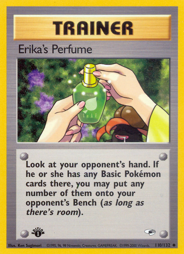 Erika's Perfume (110/132) [Gym Heroes 1st Edition] | Gear Gaming Fayetteville