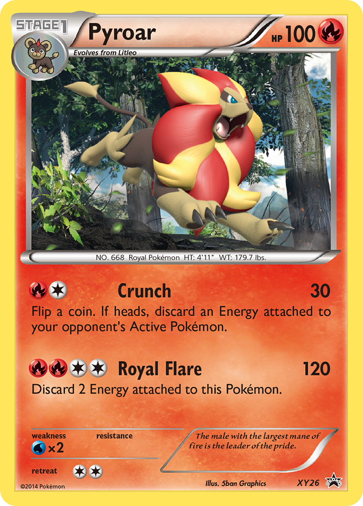 Pyroar (XY26) [XY: Black Star Promos] | Gear Gaming Fayetteville