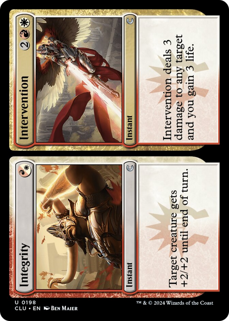 Integrity // Intervention [Ravnica: Clue Edition] | Gear Gaming Fayetteville