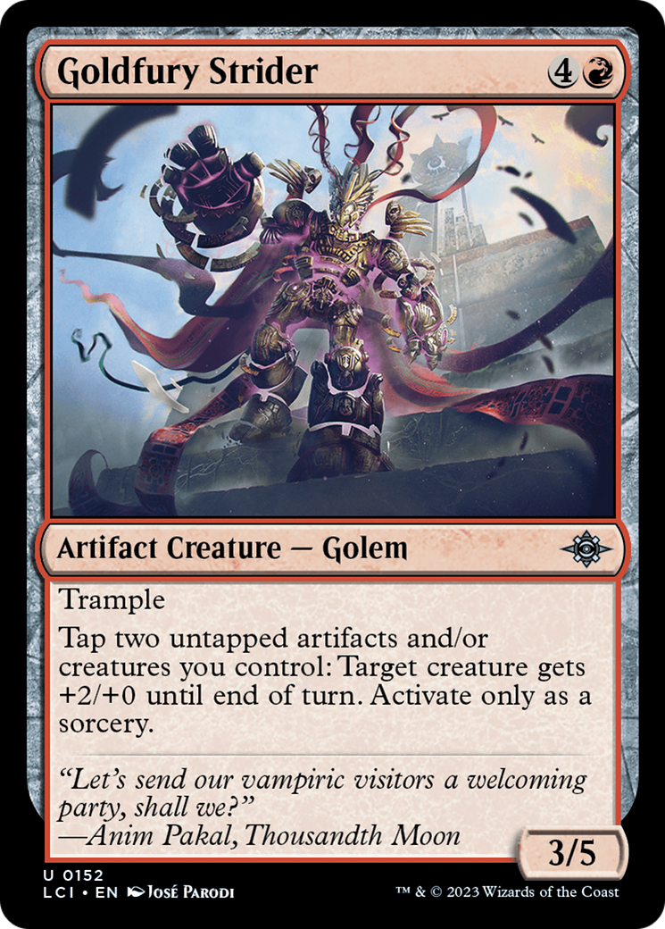 Goldfury Strider [The Lost Caverns of Ixalan] | Gear Gaming Fayetteville