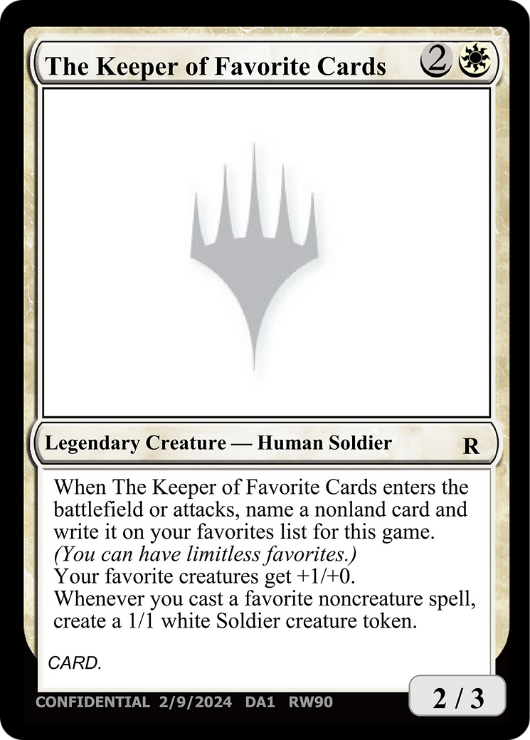 The Keeper of Favorite Cards [Unknown Event] | Gear Gaming Fayetteville