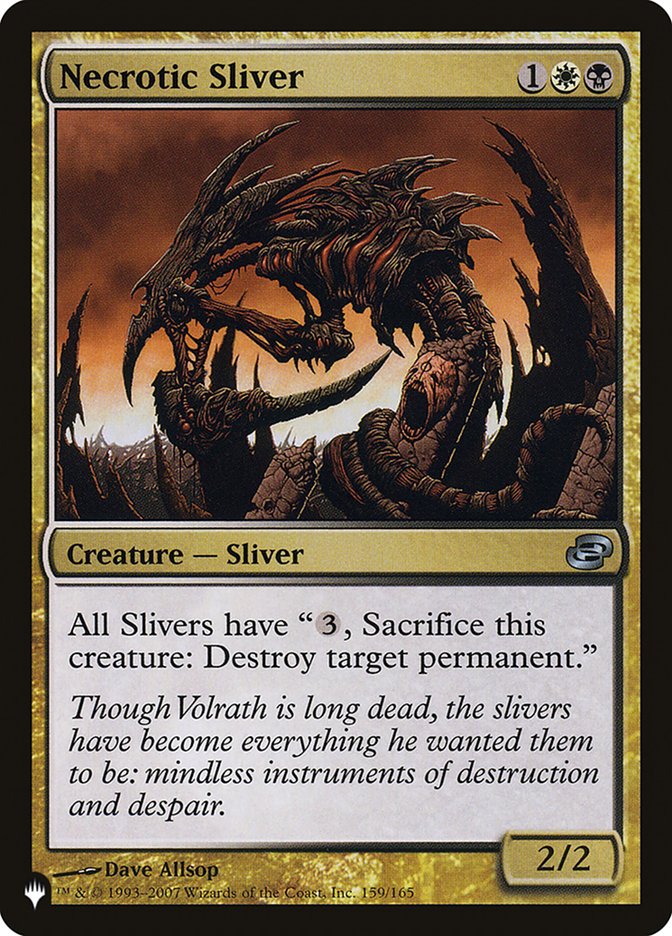 Necrotic Sliver [The List] | Gear Gaming Fayetteville