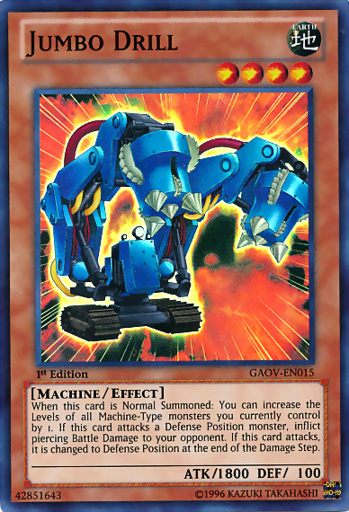 Jumbo Drill [GAOV-EN015] Super Rare | Gear Gaming Fayetteville