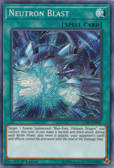 Neutron Blast [LCKC-EN041] Secret Rare | Gear Gaming Fayetteville