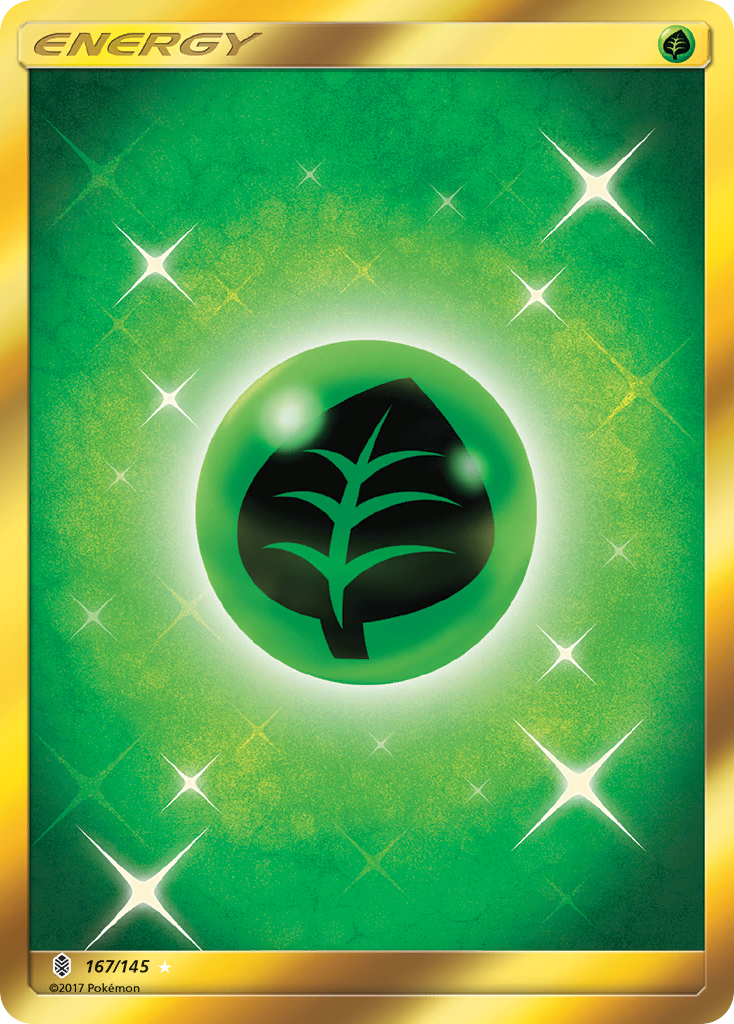 Grass Energy (167/145) [Sun & Moon: Guardians Rising] | Gear Gaming Fayetteville