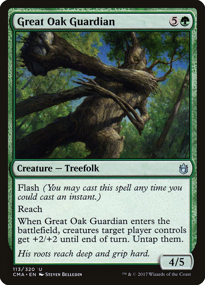 Great Oak Guardian [Commander Anthology] | Gear Gaming Fayetteville