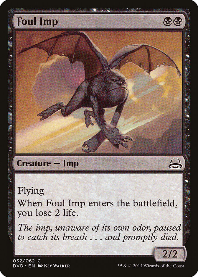 Foul Imp (Divine vs. Demonic) [Duel Decks Anthology] | Gear Gaming Fayetteville