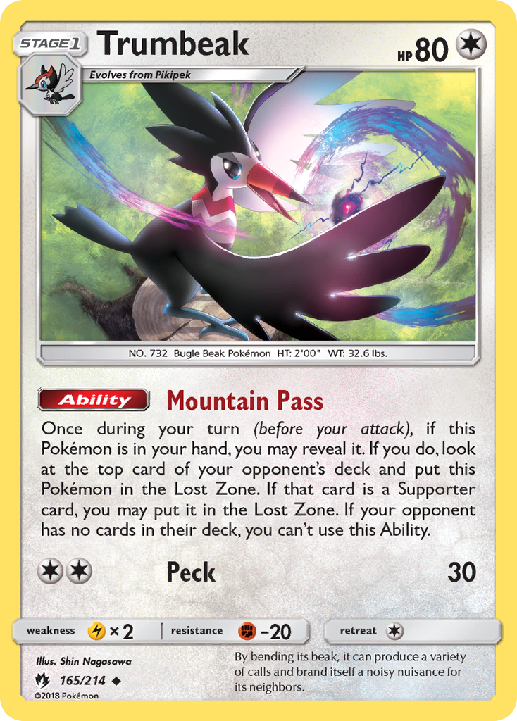 Trumbeak (165/214) [Sun & Moon: Lost Thunder] | Gear Gaming Fayetteville