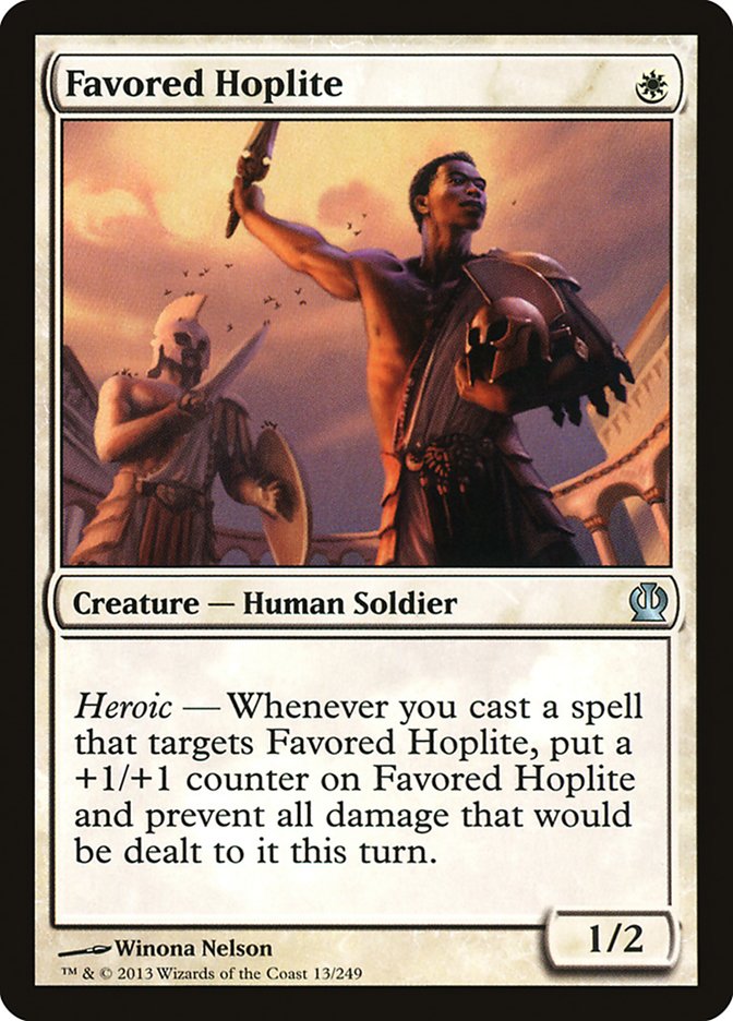 Favored Hoplite [Theros] | Gear Gaming Fayetteville