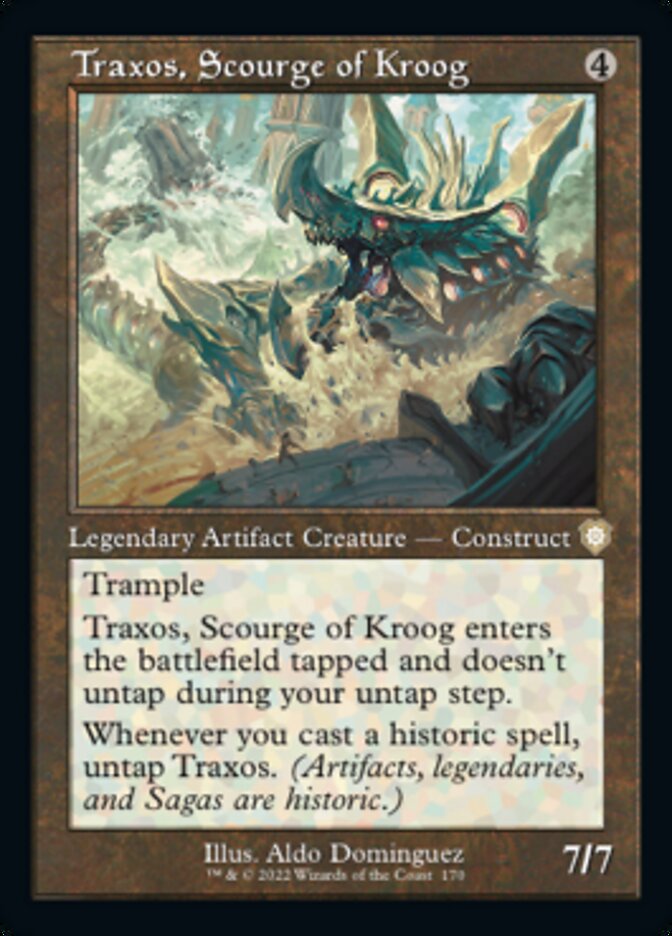 Traxos, Scourge of Kroog (Retro) [The Brothers' War Commander] | Gear Gaming Fayetteville