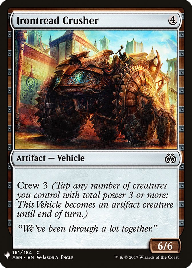 Irontread Crusher [Mystery Booster] | Gear Gaming Fayetteville