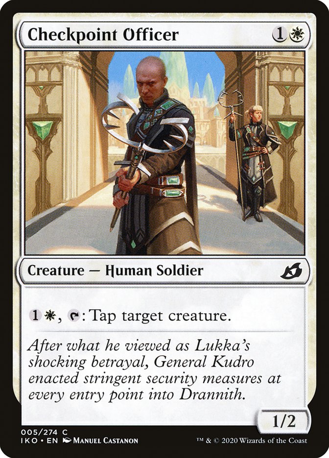 Checkpoint Officer [Ikoria: Lair of Behemoths] | Gear Gaming Fayetteville