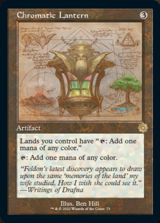 Chromatic Lantern (Retro Schematic) [The Brothers' War Retro Artifacts] | Gear Gaming Fayetteville