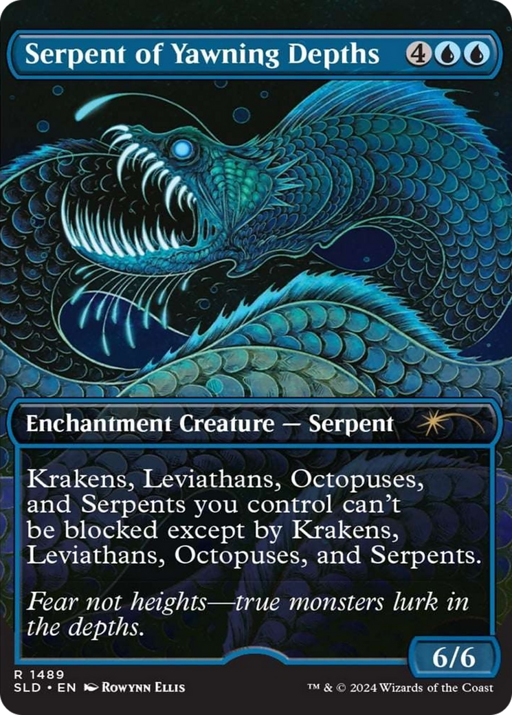 Serpent of Yawning Depths [Secret Lair Drop Series] | Gear Gaming Fayetteville