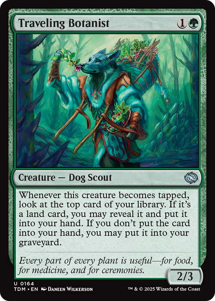 Traveling Botanist [Tarkir: Dragonstorm] | Gear Gaming Fayetteville